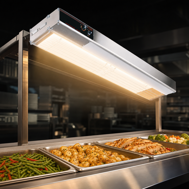 Product image #3 for Hatco Glo-Ray® Infrablack 36-Inch Lighted Strip Heater