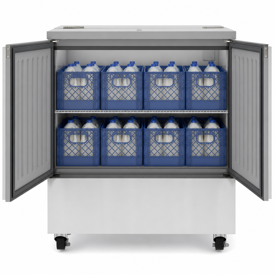 8-Crate Capacity