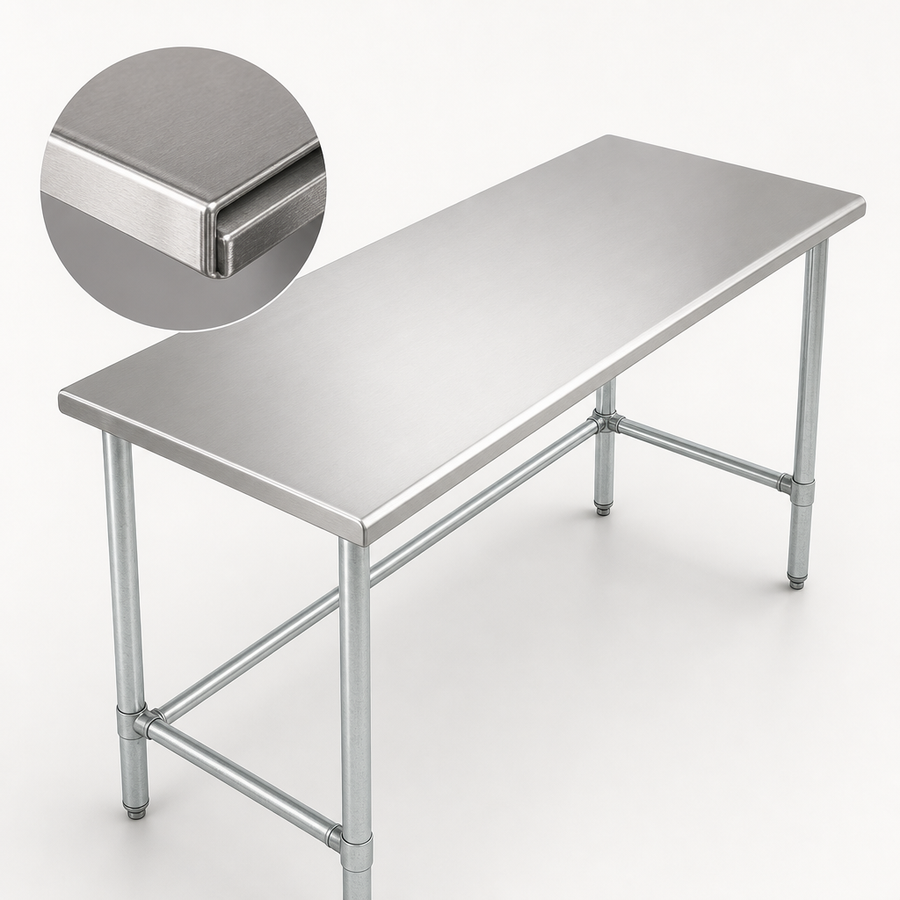 Reinforced Stainless Steel Top