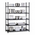 Thumbnail image #3 for Quantum Black Epoxy Antimicrobial Stationary Wire Shelving Starter Kit, 60