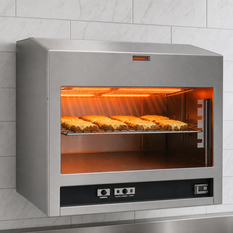 Product image #3 for Lang 48-Inch Infrared Quartz Electric Cheesemelter, Wall-Mounted, 4-Position Rack