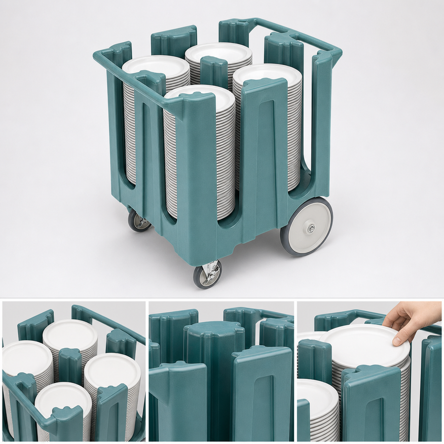4 Fixed Plate Columns