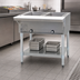 Thumbnail image #3 for Eagle Group 33-Inch Open Base Liquid Propane Hot Food Table with 2 Dry Wells