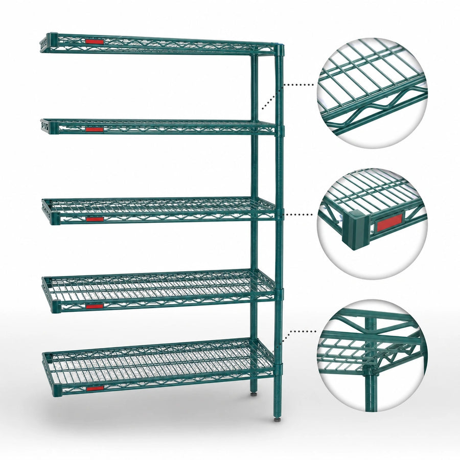 Patented QuadTruss Shelf Design