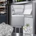 Thumbnail image #4 for Summit Commercial 15-Inch Undercounter Clear Gourmet Dice Ice Maker with 26 lb Bin