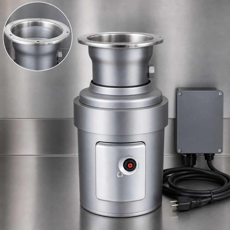 Product image #3 for InSinkErator SS-100 Complete Commercial Food Waste Disposer Package with 18-Inch Bowl, 1 HP Motor and CC-202 Control Center