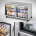 Thumbnail image #3 for 60-Inch 2-Section Undercounter Refrigerator with Framed Low-E Glass Doors