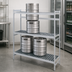 Thumbnail image #3 for Fermod 3-Shelf Aluminum Keg Rack, 4-Keg Capacity