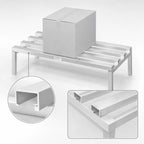 Thumbnail image #3 for Channel Manufacturing CA2460 C-Channel Aluminum Dunnage Rack, 60 x 24 x 12 Inches, 2,500 lb. Capacity