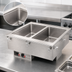 Thumbnail image #3 for Vollrath Two-Well Drop-In Hot Food Well with Auto-Fill and Manifold Drain, 316 Marine-Grade Stainless Steel Wells, 240V