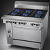 Thumbnail image #3 for Garland Cuisine 36-Inch Heavy Duty Natural Gas Range with 6 Open Burners and Standard Oven