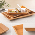 Thumbnail image #3 for American Metalcraft Rectangular Bamboo Serving Tray, 14-1/4 x 7-1/2 x 1-1/2 Inches