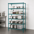 Thumbnail image #3 for Eagle Group Valu-Gard 5-Tier Wire Shelving Starter Unit, 36-Inch W x 21-Inch D x 86-Inch H, Green Epoxy Finish