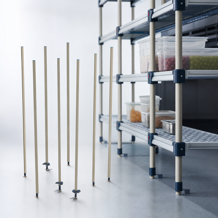 Product image #3 for MetroMax Q qwikTRAK Stationary End Unit Kit for High-Density Storage Systems