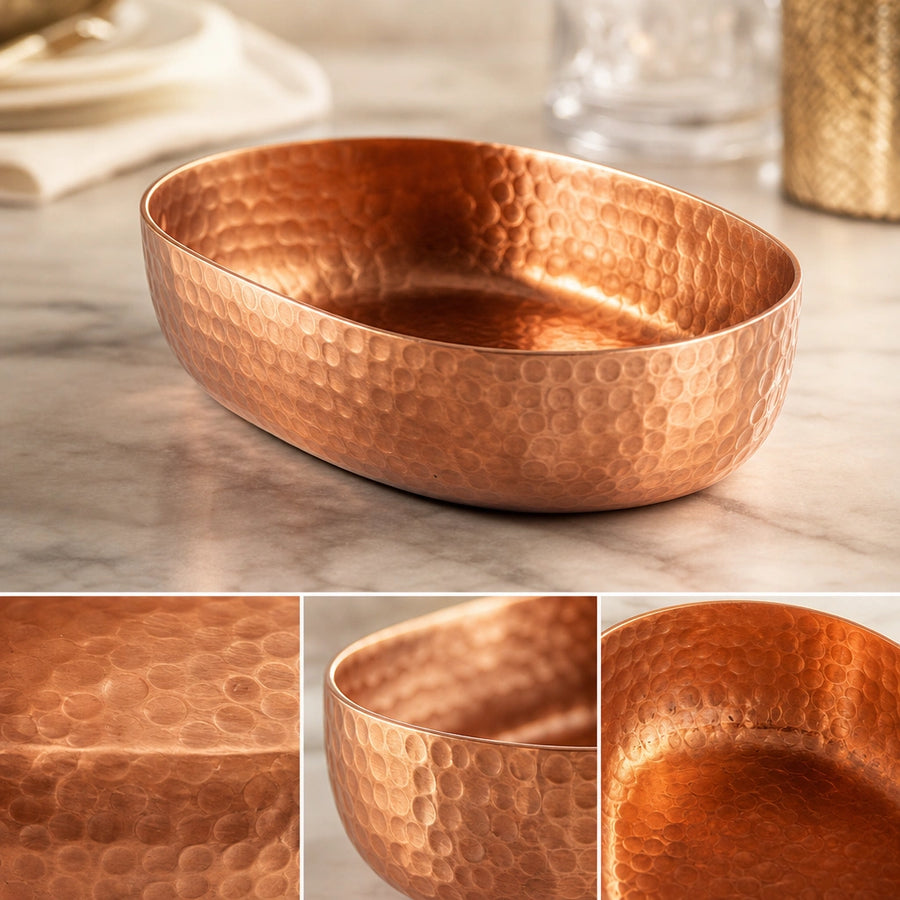 Individually Hammered Design
