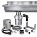 Thumbnail image #3 for InSinkErator SS-200-6-MRS Medium Capacity Complete Trough Mount Food Waste Disposer Package, 2 HP, 6-5/8-Inch Inlet