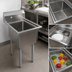 Thumbnail image #3 for John Boos E-Series 1-Compartment Stainless Steel Sink with 18