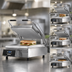 Thumbnail image #3 for Proluxe 12 x 12 Inch Countertop Commercial Panini Press with Adjustable Thickness and Digital Controls