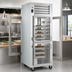 Thumbnail image #3 for Traulsen Spec-Line 1-Section Pass-Thru Heated Holding Cabinet with Half-Height Glass Doors