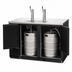 Thumbnail image #3 for Everest Refrigeration EBD2 Two-Section Direct Draw Beer Dispenser with Flat Top, 20.0 Cu. Ft., Holds 2 Half-Barrel Kegs