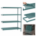 Thumbnail image #3 for Metro Super Erecta Pro 21 x 24 x 74 Inch 4-Shelf Add-On Polymer Shelving Unit
