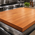 Thumbnail image #3 for Boos Block American Cherry Edge Grain Kitchen Countertop, 60 x 48 Inches, 1-3/4 Inches Thick, Penetrating Oil Finish