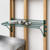 Thumbnail image #3 for Eagle Group Snap-n-Slide 72-Inch x 12-Inch Wall-Mounted Wire Shelf, Valu-Gard Green Epoxy Finish