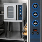 Thumbnail image #3 for Duke Manufacturing 59-E3XX Half-Size Electric Countertop Convection Oven, 5-Pan Capacity, Digital Controls, Stainless Steel Exterior