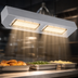Thumbnail image #3 for Hatco Ultra-Glo 48-Inch Double Ceramic Unlighted Infrared Foodwarmer with Aluminum Housing