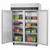 Thumbnail image #3 for Migali Competitor Series® Two-Section Reach-In Refrigerator, 49 Cu. Ft., Top-Mount Self-Contained, Stainless Steel, 115V