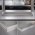 Thumbnail image #3 for Micro Matic Surface Mount Stainless Steel Drip Tray Trough, 20 x 8 Inches