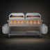 Thumbnail image #3 for KoolMore Commercial Outdoor Mobile Charbroiler Grill with Dual 30-Inch Pizza Ovens and 8 Burners