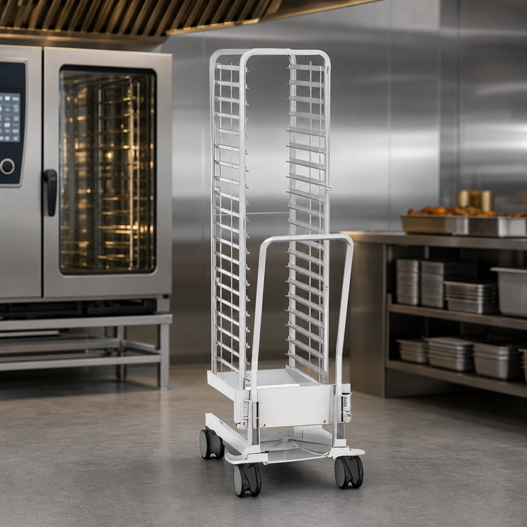Product image #3 for RATIONAL 20-Half-Size Mobile Oven Rack, HeavyDutyLine/MarineLine