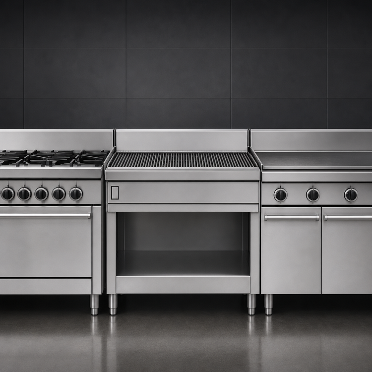 Product image #4 for Imperial Pro Series 36-Inch Gas Range-Match Radiant Charbroiler with Open Cabinet Base