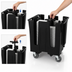 Thumbnail image #3 for Vollrath Traex Adjustable 4-Stack Dish Caddy Dolly for 8-1/2