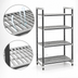 Thumbnail image #3 for Cambro Camshelving Elements XTRA 4-Shelf Vented Stationary Starter Unit, 21 x 48 x 64 Inches, Speckled Gray