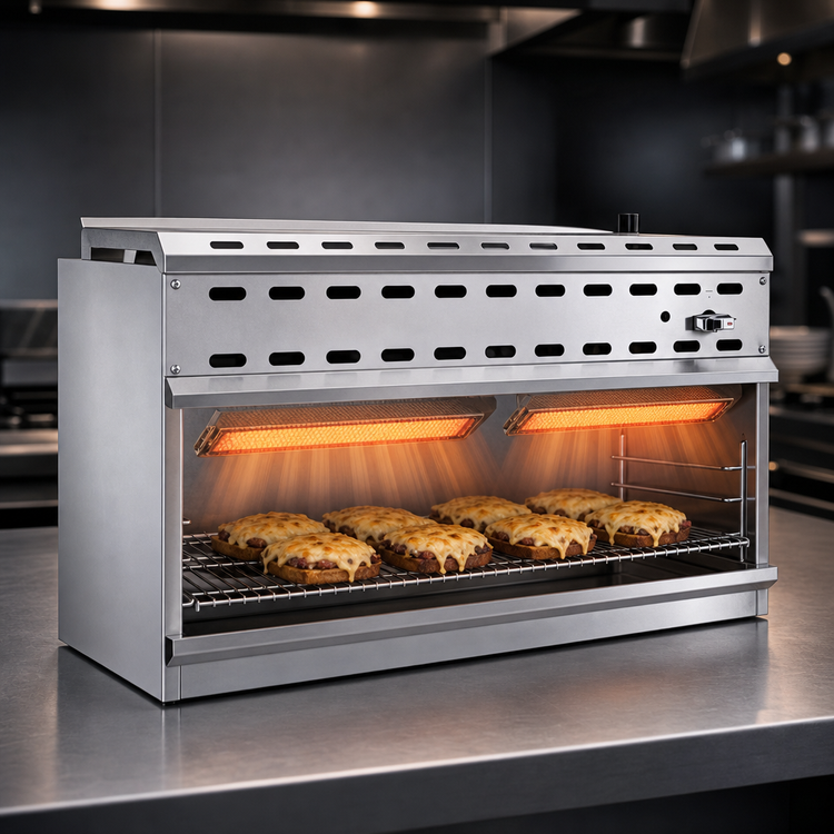 Product image #3 for Vulcan VICM60 60-Inch Gas Infrared Cheesemelter Broiler