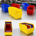 Thumbnail image #3 for Quantum Economy Nesting Shelf Bin with Rear Hanglock and Molded-In Label Holder, 11-1/8 x 17-7/8 x 6 Inches, Polypropylene