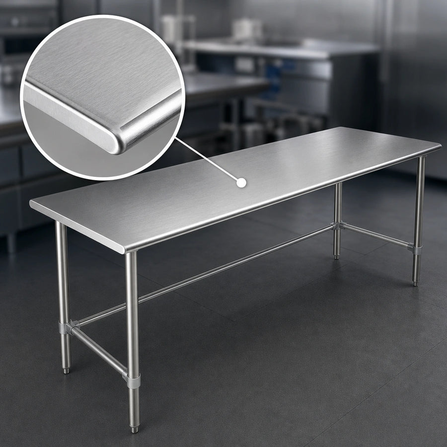 14-Gauge Stainless Steel Top