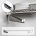 Thumbnail image #3 for Eagle Group Heavy-Duty Left-Hand Single-Knob Shelf C-Bracket, 24-Inch, Stainless Steel