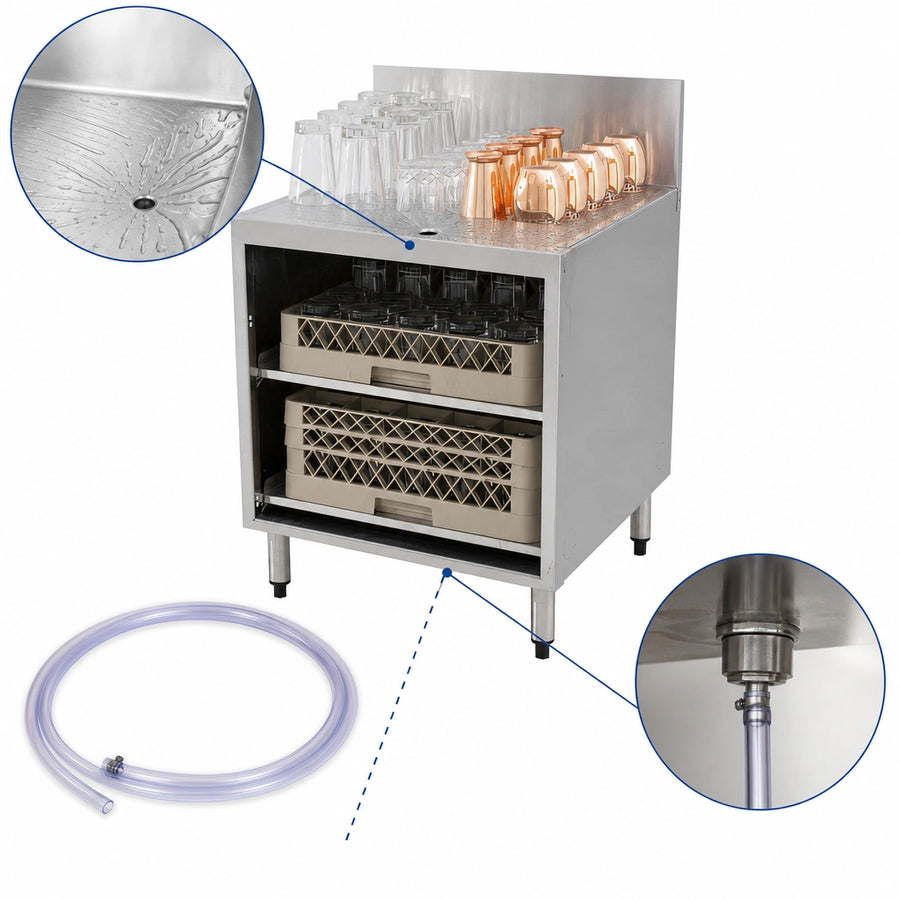 Pitched Drainboard Top