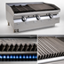 Thumbnail image #3 for RedHots Chef Line 36-Inch Natural Gas Countertop Charbroiler