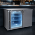 Thumbnail image #3 for Glastender F1SL44 One-Zone Side-Serviced Low-Profile 44-Inch Wide Two-Section Glass Froster