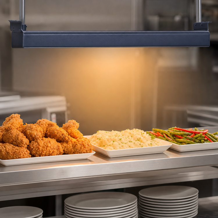 Product image #3 for Hatco Glo-Ray Narrow Infrared Single Strip Heater, 36 Inch, 800 Watts, Unlighted