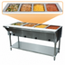Thumbnail image #3 for Advance Tabco Triumph Supreme 4-Well Natural Gas Hot Food Table with Undershelf and Cutting Board