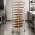 Thumbnail image #3 for Full-Size Mobile End-Load Aluminum Sheet Pan Rack, 10-Pan Capacity