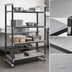 Thumbnail image #3 for Camshelving Elements XTRA 24 x 72 x 84 Inch Solid 4-Tier Stationary Starter Unit, Speckled Gray
