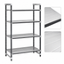Thumbnail image #3 for Cambro Camshelving Elements XTRA 4-Tier Solid Stationary Starter Polymer Shelving Unit, 21 x 36 x 72 Inches