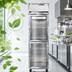 Thumbnail image #3 for Continental Refrigerator 1FSNSAGDHD One-Section Shallow Depth Display Freezer with Half Hinged Glass Doors
