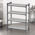 Thumbnail image #3 for Cambro Camshelving Basics Plus 18-Inch x 42-Inch 4-Shelf Vented Shelf Kit
